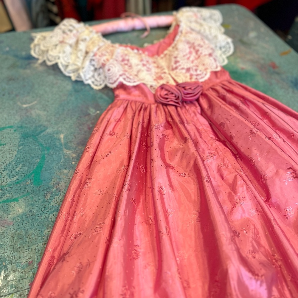 Vintage 70s Country Romantic Gown - Picture 8 of 16